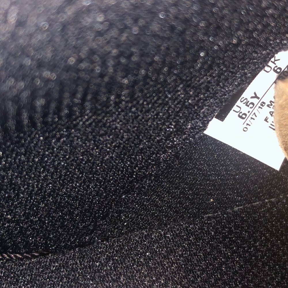 Nike Air Force 1 Black Grade School 6.5 W8 - Picture 8 of 8